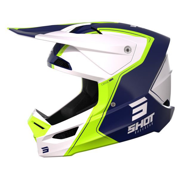 Helmet Shot Furious Reflex Blue Glossy In Stock Icasque Co Uk