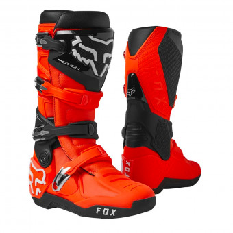 Motocross Boots Fox Motion Boot Flo Orange At The Best Price Icasque