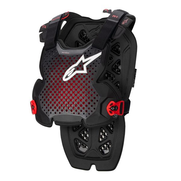 Chest Protector Alpinestars A 1 Chest Protector Anthracite Black Red