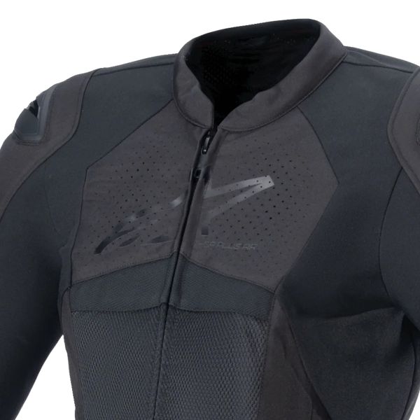 Motorcycle Jacket Alpinestars Stella T GP Plus R V4 Airflow Black Black