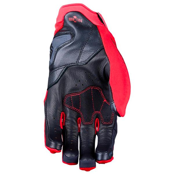 Motorcycle Gloves Five Stunt Evo Red In Stock Icasque Co Uk