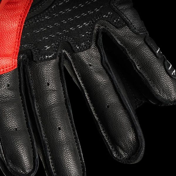 Motorcycle Gloves Furygan Styg Black White Red In Stock Icasque Co Uk