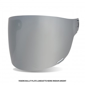 Bell Bullit Flat Visor with Black leather Tab