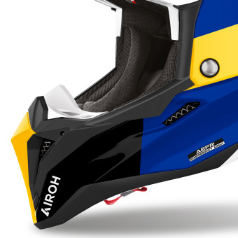 Airoh Aviator 3 Monarch Blue Yellow