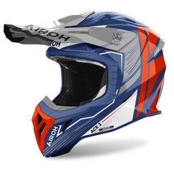 Motocross Airoh Aviator Ace 2 Engine Cerulean