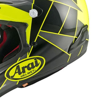 Arai MX-V Evo Peak Yellow Grey Black