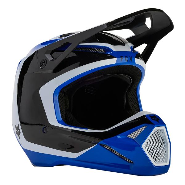 Helmet FOX V1 Nitro Blue ready to ship | iCasque.co.uk