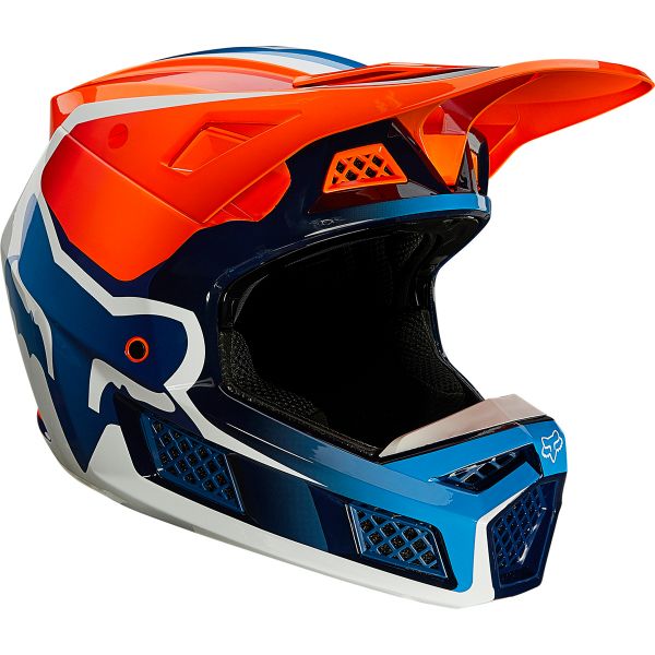 Helmet FOX V3 RS Wired Fluo Orange ready to ship | iCasque.co.uk