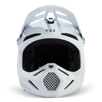 FOX V3 Solid Matte White