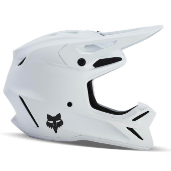 FOX V3 Solid Matte White