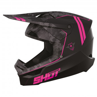 Casco Airoh cross enduro WRAAP Demon Matt – Stile Moto