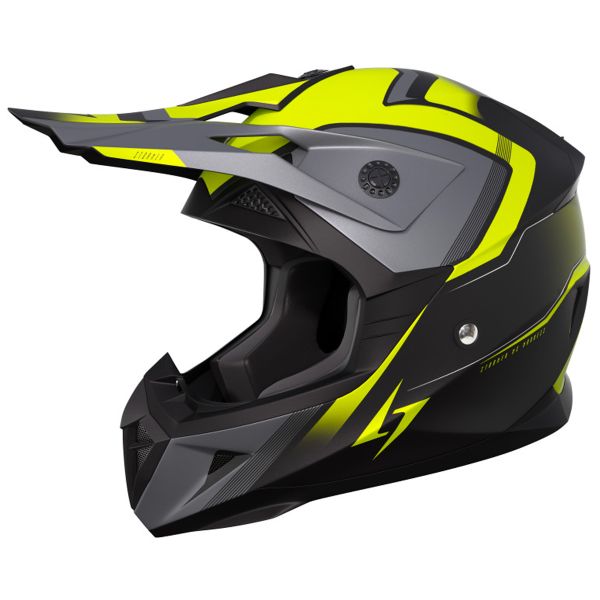 black and yellow helmet