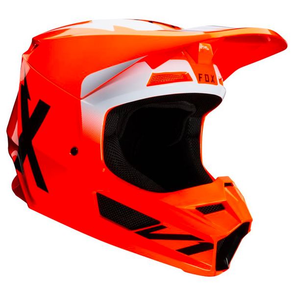 Helmet FOX V1 Werd Fluo Orange at the best price iCasque