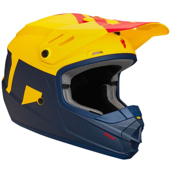 Casque enfants moto cross THOR NAVY