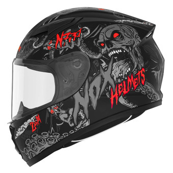 Kids NOX N731 Zumbi Matt Black Red