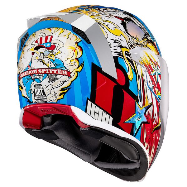 Helmet Icon Airflite Freedom Spitter At The Best Price Icasque Co Uk