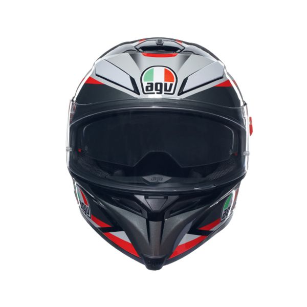 Helmet AGV K-5 S Top Multi Plasma Black Grey Red at the best price