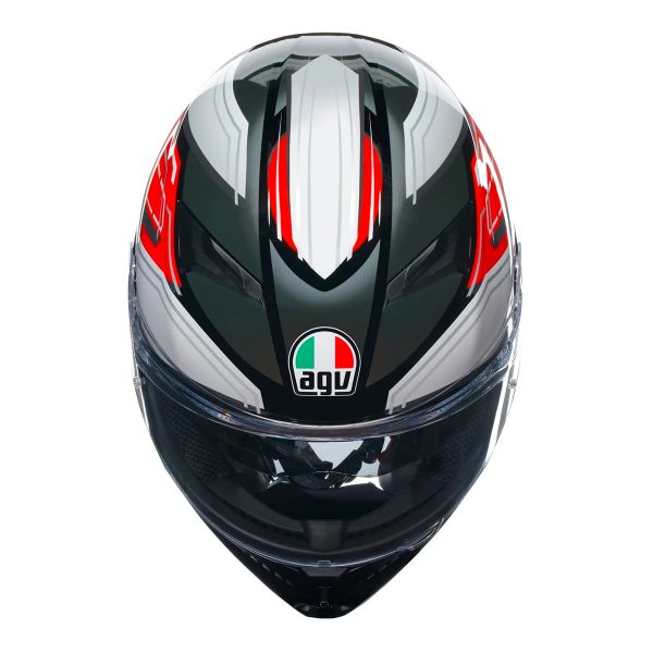 CASCO INTEGRALE AGV K-3 MPLK RODIO GREY MATT