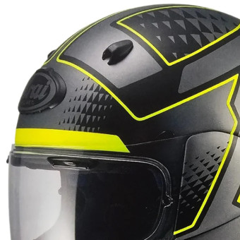 Arai Quantic Giu Black Grey Yellow