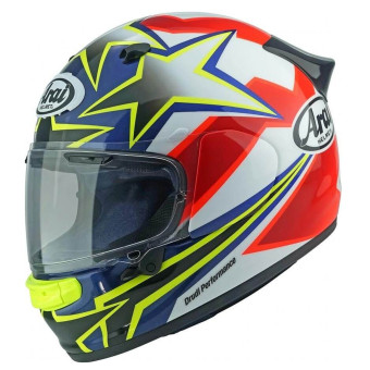 Full Face Arai Quantic Star & Stripes Red Blue Yellow White