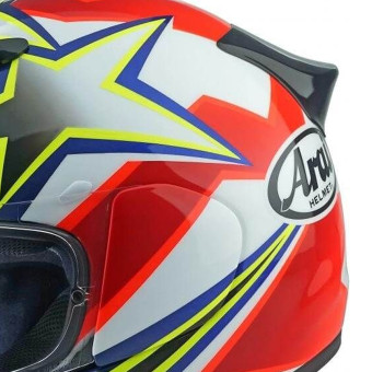 Arai Quantic Star & Stripes Red Blue Yellow White