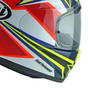 Arai Quantic Star & Stripes Red Blue Yellow White