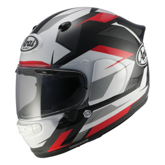 Full Face Arai Quantic Supra Red White Black