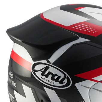 Arai Quantic Supra Red White Black