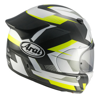 Arai Quantic Supra Yellow White Black