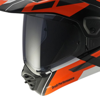 Arai Tour-X5 Match Orange Black White