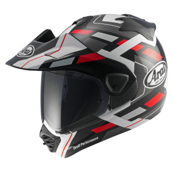 Full Face Arai Tour-X5 Match Red Black Grey