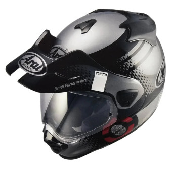 Full Face Arai Tour-X5 Print Black Silver