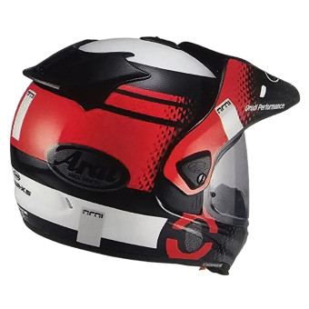 Arai Tour-X5 Print White Red Black