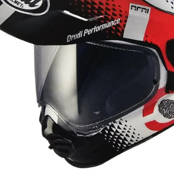 Arai Tour-X5 Print White Red Blue