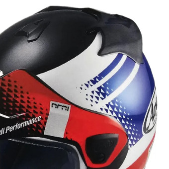 Arai Tour-X5 Print White Red Blue