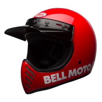 Full Face Bell Moto-3 Classic Gloss Red