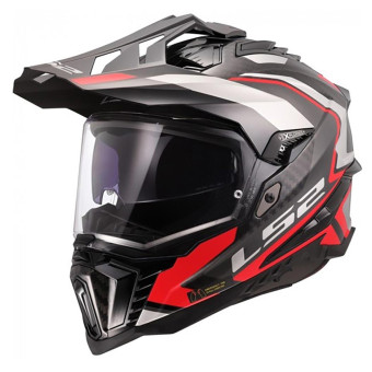 Full Face LS2 Explorer Carbon Frontier II Red MX701