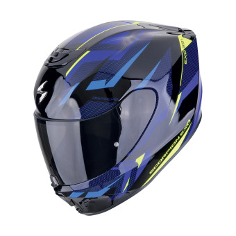 Full Face Scorpion Exo 391 Aaxo Black Blue