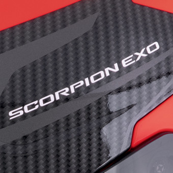 Scorpion Exo GT SP Air Flex Black Red Fluo + Kit Bluetooth 5S Solo