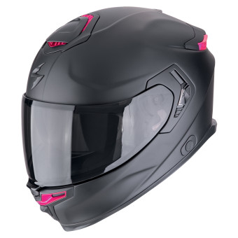 Scorpion Exo GT SP Air Solid Matt Black Pink + Kit Bluetooth 5S Solo