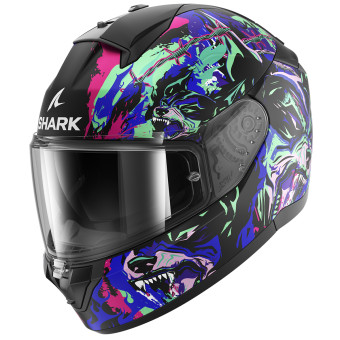 Full Face Shark Ridill 2 Racing Beast Mat KVG