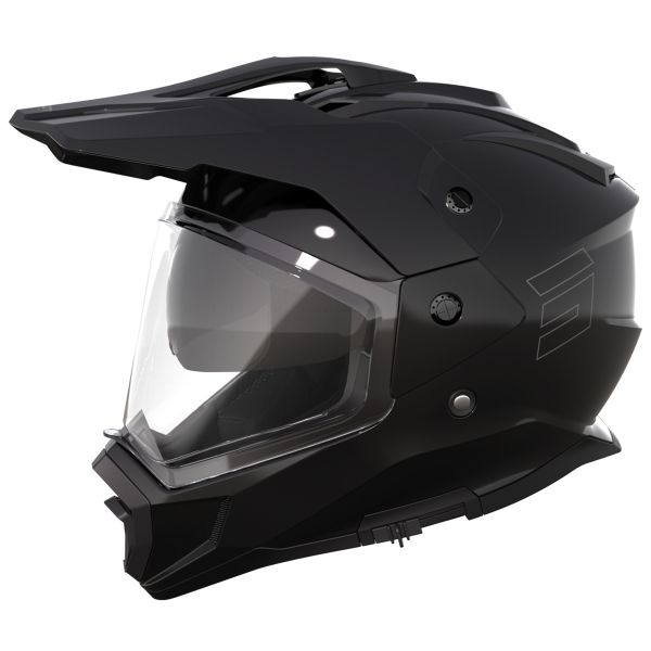 black glossy helmet