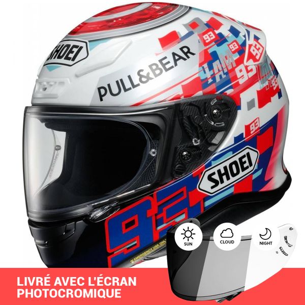 Shoei nxr hot sale marquez power up