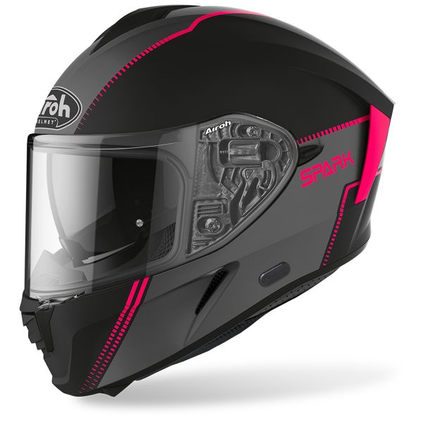 Helmet Airoh Spark Flow Pink Matt in stock | iCasque.co.uk