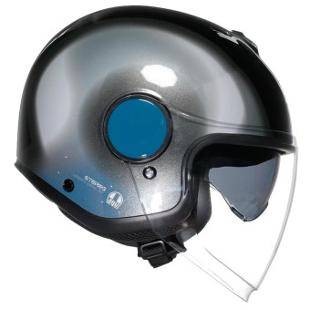 AGV Eteres Levanto Black Silver Blue