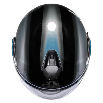 AGV Eteres Levanto Black Silver Blue