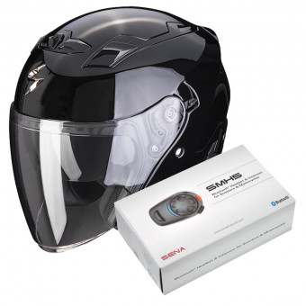 Pack Helmet Intercom Systems Scorpion Exo 230 Black