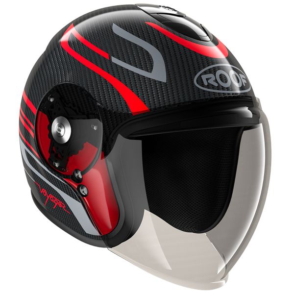 Roof open sale face helmet