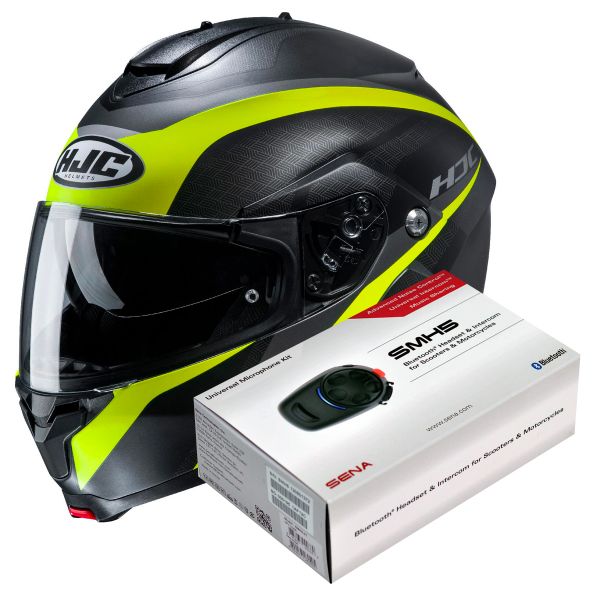 Pack Helmet Intercom Systems HJC C91 Taly MC4HSF Bluetooth