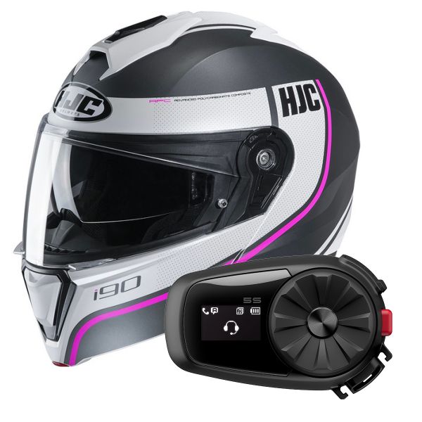 Hjc i90 best sale davan mc10sf